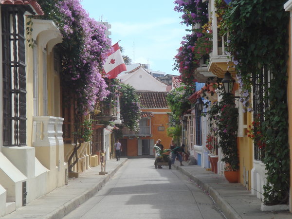 Another street in Cartagena