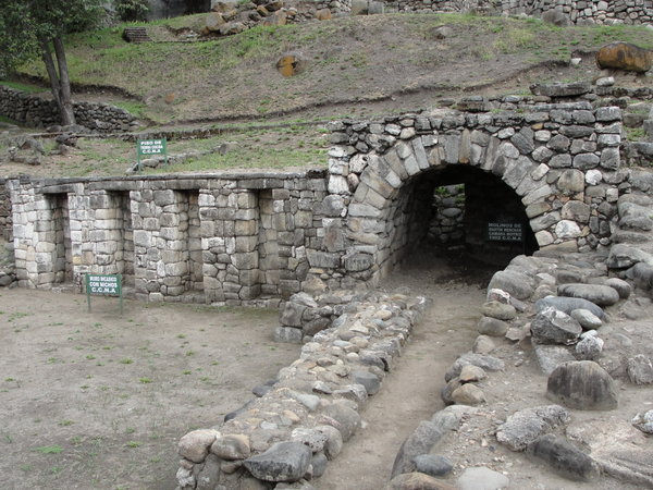 Inca ruins in Cuenca