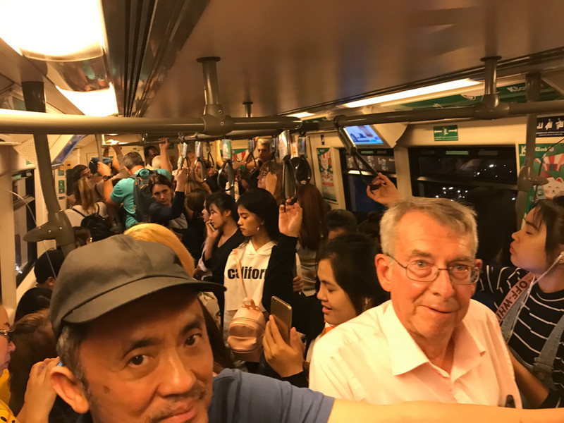Sky Train Can Get **CROWDED**