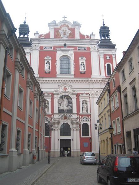 Poznan Jesuit Church built in 1500
