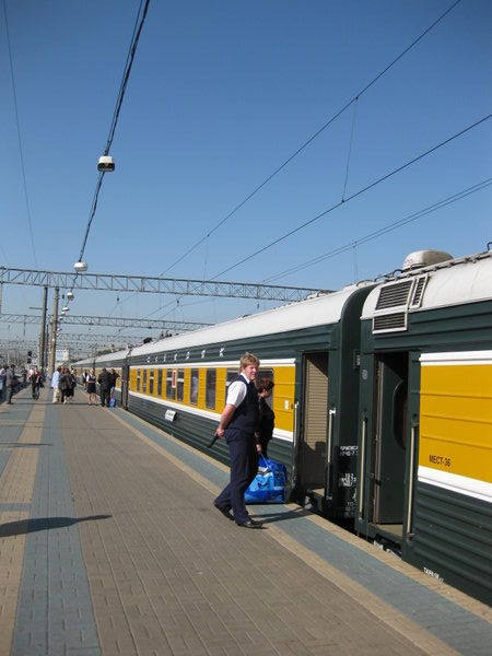 The Trans Siberian Express!
