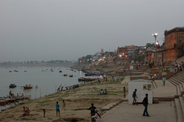 view down the ghats