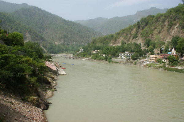 ganges straight from mountains