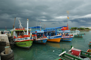 boats in harbour