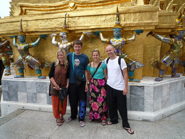 the four of us at the grand palace