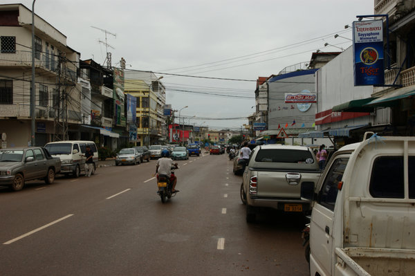 capital city street scene