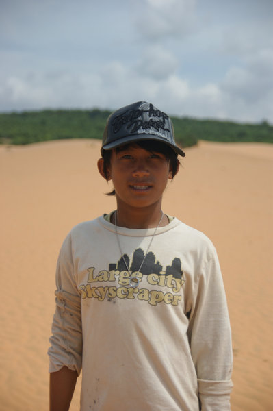 sand dune worker - they make you buy sheets of plastic