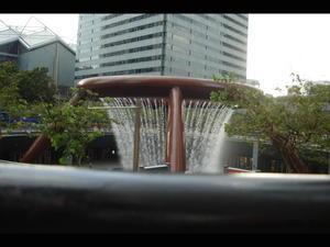Largest fountain in the world at Suntec City