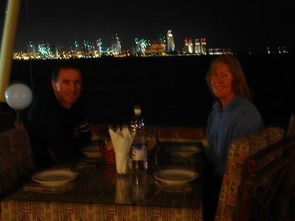 Dinner at the Dhow Restaurant