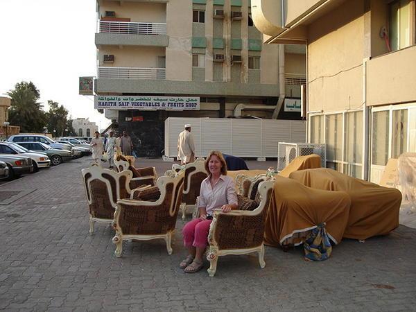 Furniture in the street
