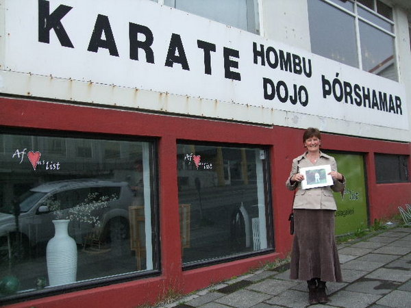 Karate suit on tour - Iceland 130609