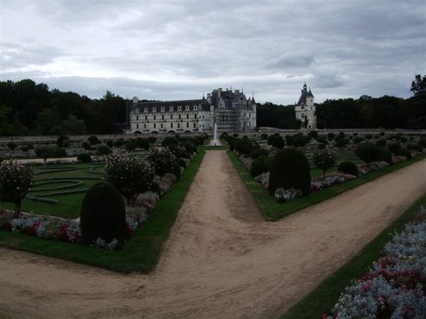 Le chateau de Chenonceau et les jardins