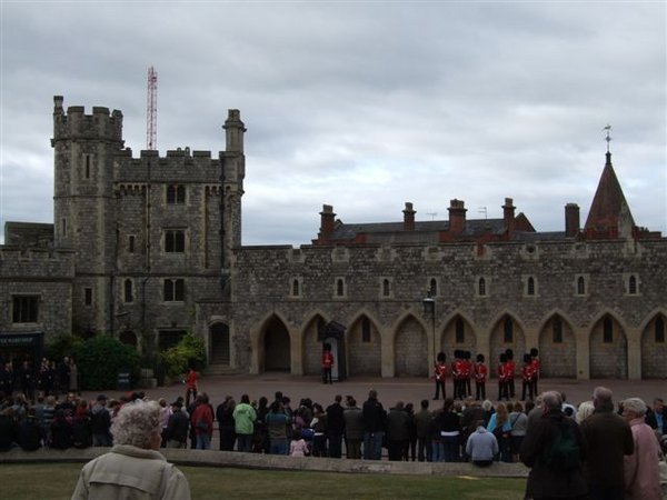 Windsor Castle changing of the guard