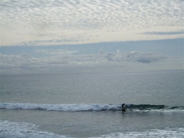 Good surf at Maspalomas/Meloneras coast by lighthouse