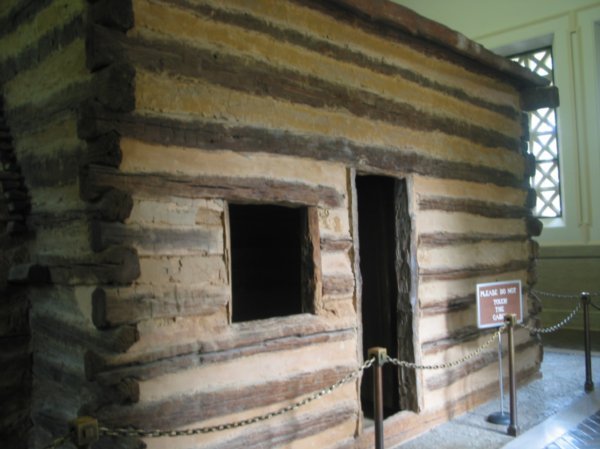 Not Lincolns Log Cabin from Angle 2