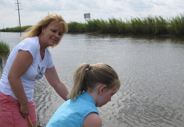 Crabbing on the bayou