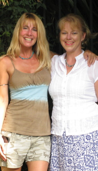 My high school friend Susie and I in New Orleans