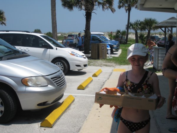 Floridians can really serve great beach food!