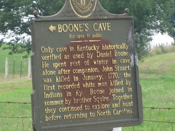 Our uncle Daniel Boone gets around
