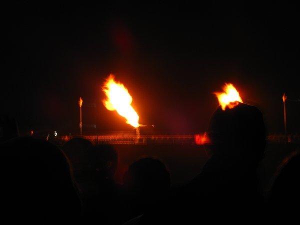 Flame throwers