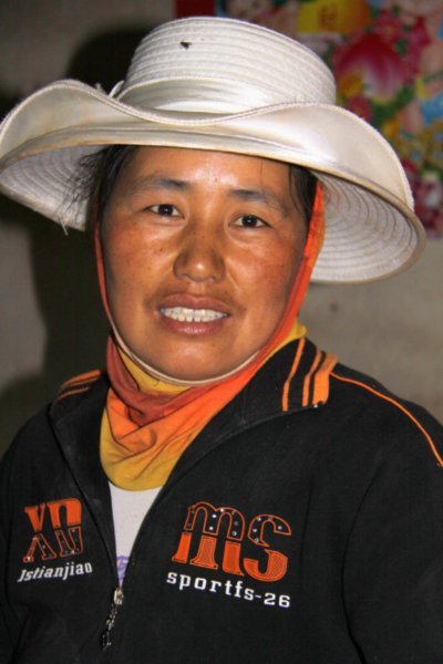 The Mosuo lady of the house