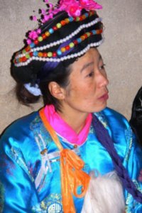 Traditional Mosuo woman
