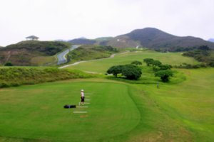 The public island golfcourse Kau Sai Chau