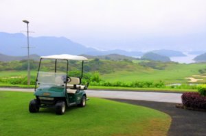 The public island golfcourse Kau Sai Chau
