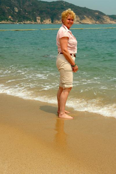 Cheung Chau Island - Beach Girl