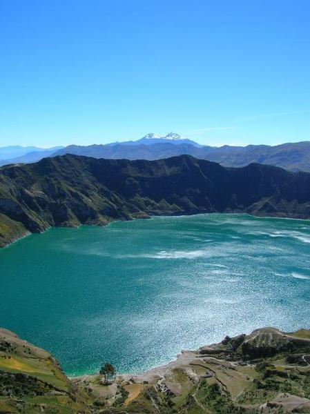 The Quilotoa Crater