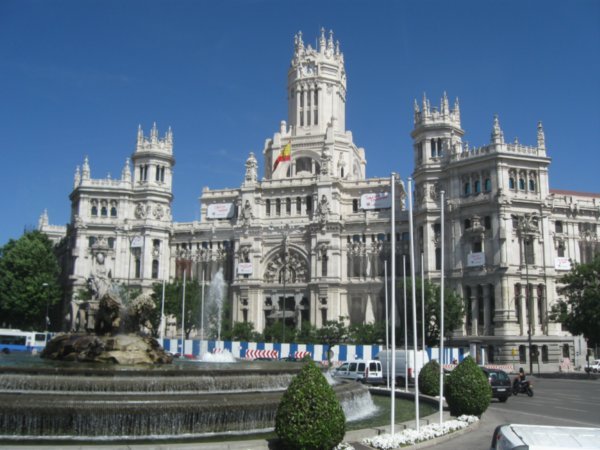 Madrid post office!