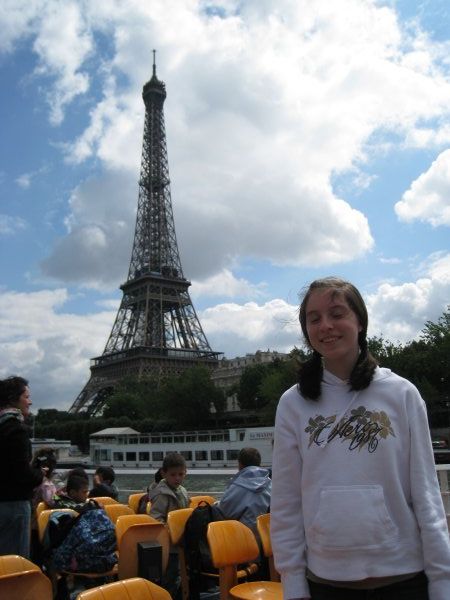 Alyssa and the Eiffel Tower