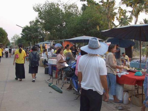 Sukhothai old town market