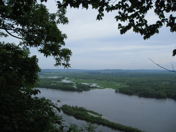 Overlook of Mississippi R