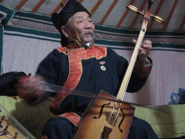 Mongolian throat singing