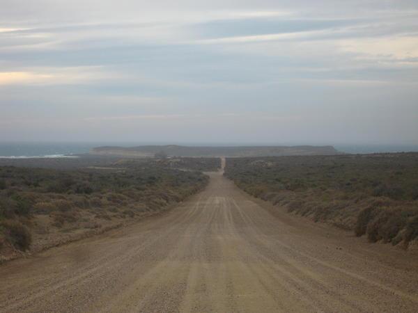 Another long desolate road