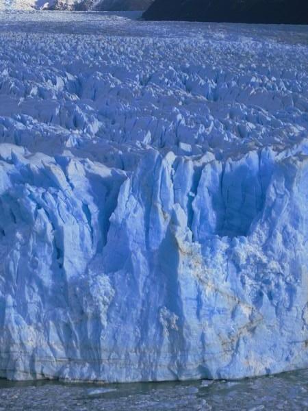 Close up to the Perito Moreno Glacier