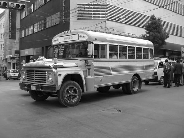 A La Paz bus (or Micro)