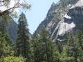 View from the hike up to Vernal Falls