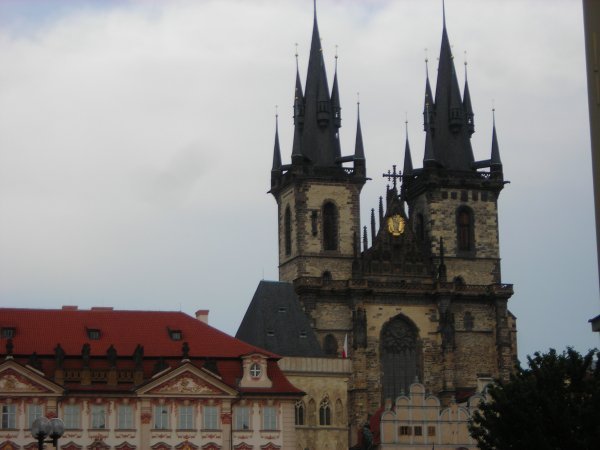 The Tyn Church in Old Town Square