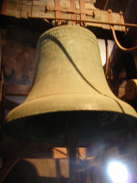 Bell in the Bell tower at Cesky Krumlov Castle