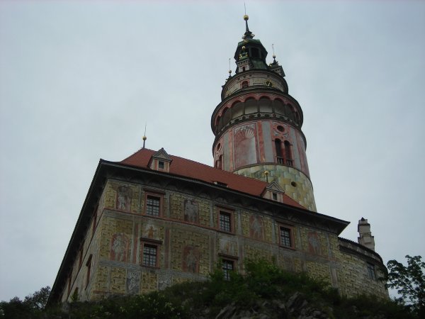 Bell Tower at Cesky Krumlov Castle