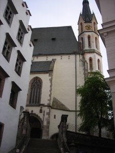 St. Vitus church in Cesky Krumlov