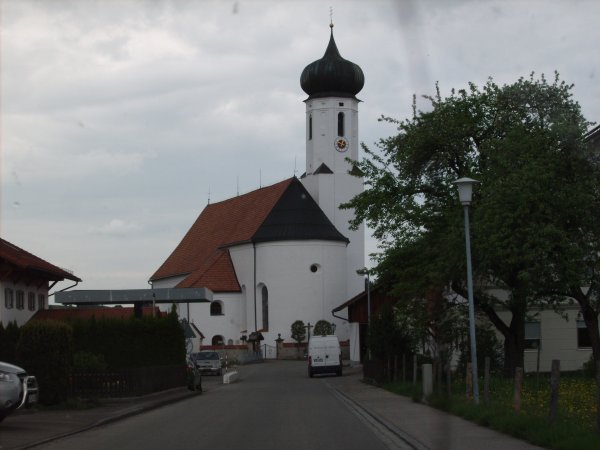 A church on the Romantic Road