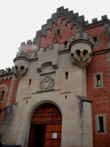 Front entrance to Neuschwansteing