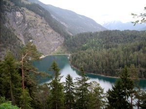 Gorgeous lake in Austrian alps 1