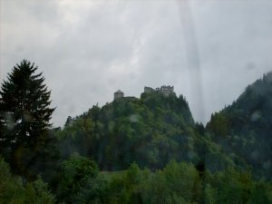 Random castle on a hill