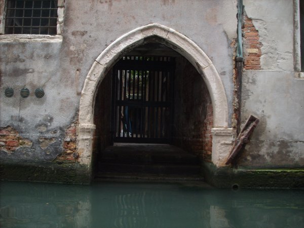 A cool doorway on our gondola ride