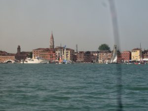 View of Venice from the Vaparetto