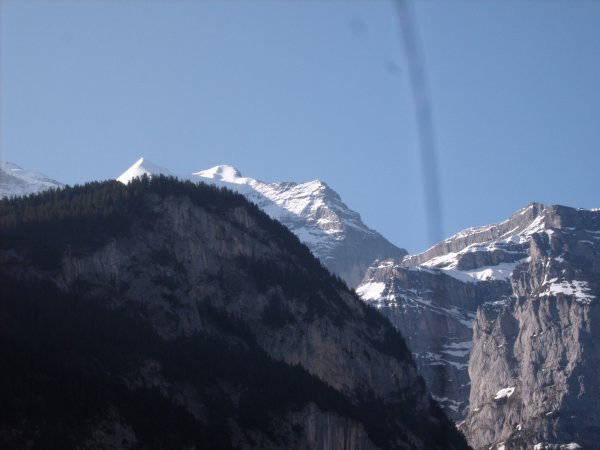View of Jungfrau from hotel